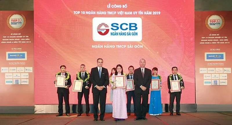 Ngân hàng SCB được vinh danh ở nhiều hạng mục cao quý của ngành ngân hàng